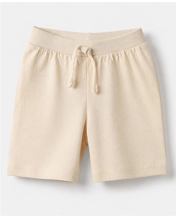 Babyhug Cotton Single Jersey Knit Mid Thigh Short with Lion Print Pack of 3 - Green Beige Maroon