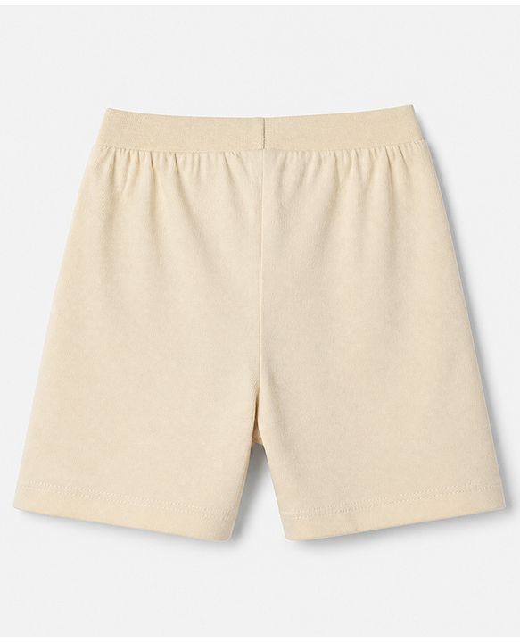 Babyhug 100% Cotton Single Jersey Knit Shorts with Tractor Print in Orange Blue & Cream Pack of 3