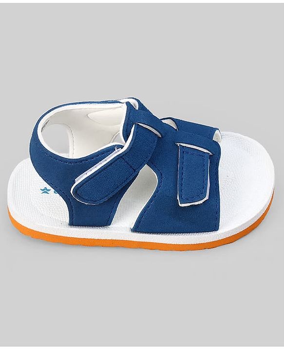 Cute Walk by Babyhug Velcro closure Sandals in Blue