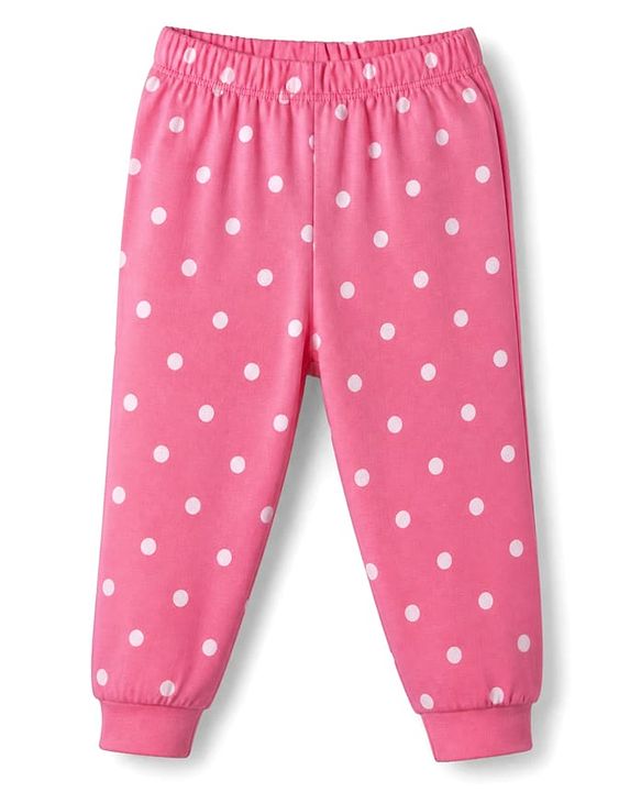Babyhug Disney Single Jersey Knit Full Sleeves T-Shirt & Pyjama Night Suit with Minnie & Friends Graphics - Sky Blue
