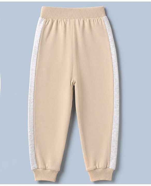 Babyhug Cotton Knit Jogger Fit Full Length Lounge Pant with NYC Print Pack of 3 in Grey