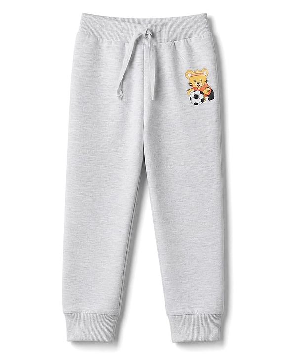 Babyhug 100% Cotton Single Jersey Knit Full Length Lounge Pant With Text & Cartoon Print Pack of 3 - Red