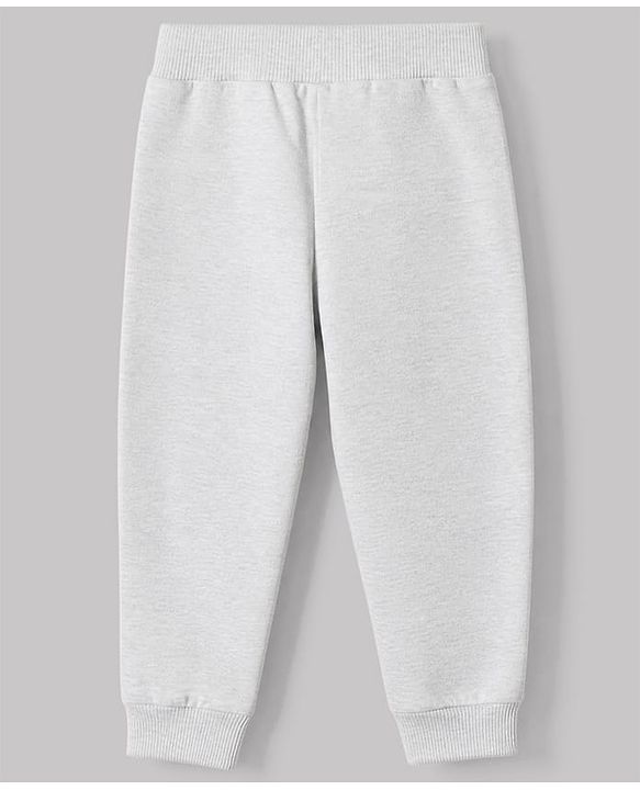 Babyhug Cotton Knit Full Length Jogger Fit With Lounge Pant and Nyc Print Pack of 3 - Black Navy Blue Grey