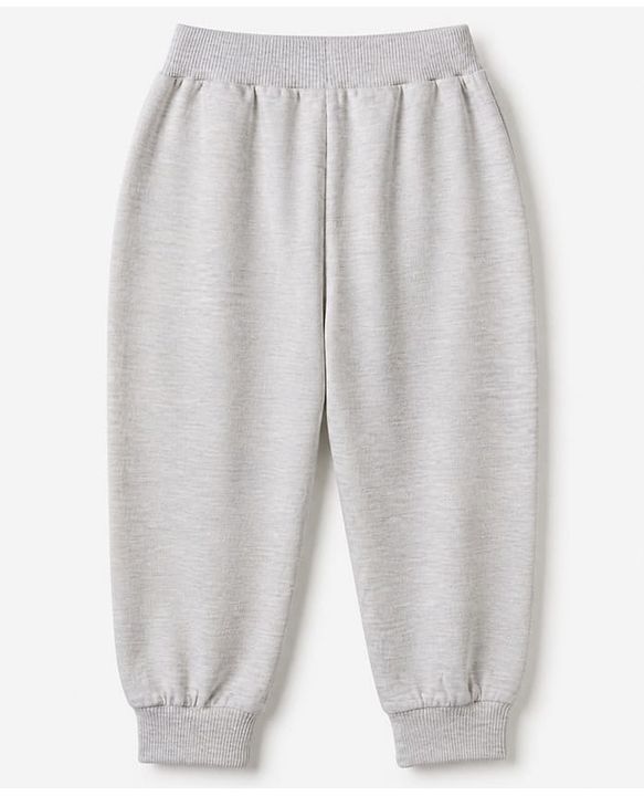 Babyhug Cotton Single Jersey Knit Jogger Fit Full Length Lounge Pant with New York 68 Print Pack of 3 in Navy Blue Grey Olive Green