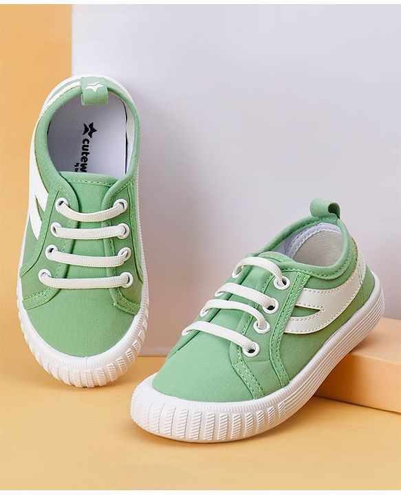 Cute Walk by Babyhug Slip On Closure Casual Shoes - Green