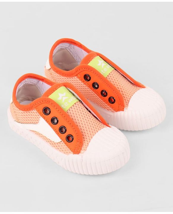 Cute Walk by Babyhug Canvas Single Pair Casual Shoes - Orange