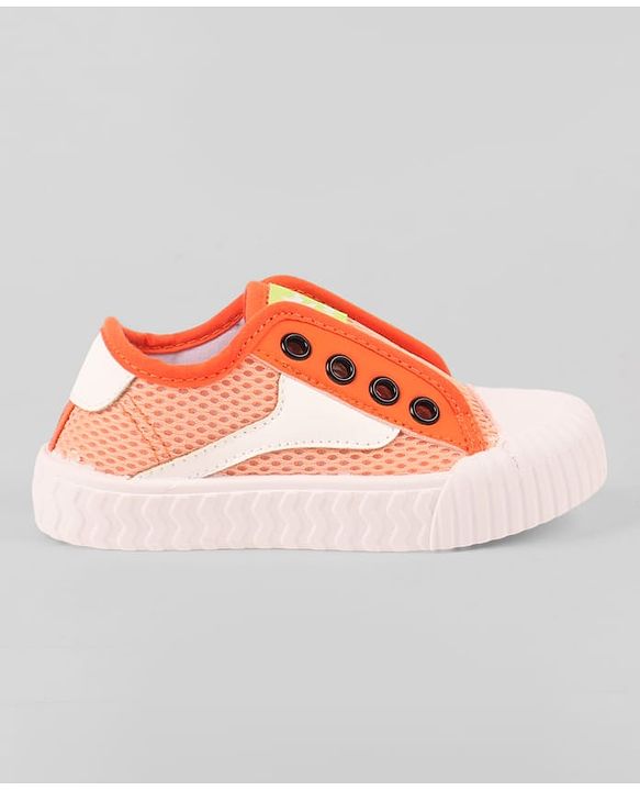 Cute Walk by Babyhug Canvas Single Pair Casual Shoes - Orange