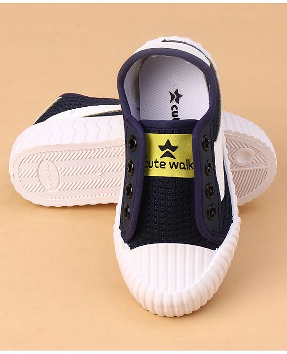 Cute Walk by Babyhug Canvas Single Pair Casual Shoes - Orange