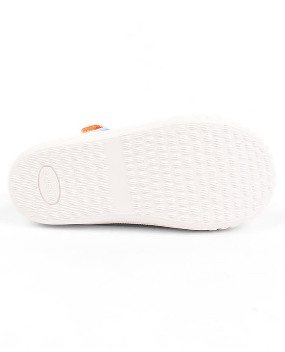 Cute Walk by Babyhug Velcro Closure Sandal With Lace Detailing - Orange