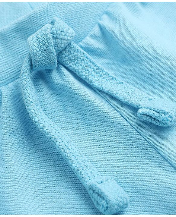 Babyhug Cotton Knit Jogger Fit Full Length Lounge Pants Pack of 3 - Yellow Orange Blue