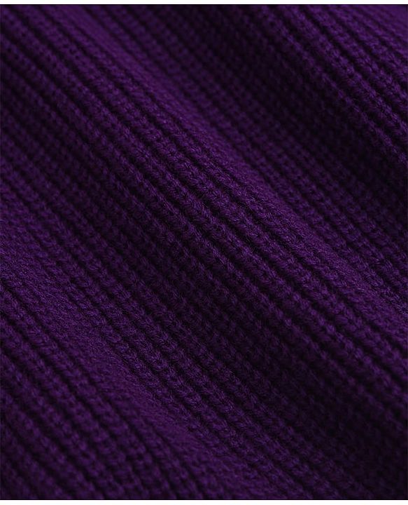 Pine Kids Knit Woolen Dress with Full Sleeves - Purple