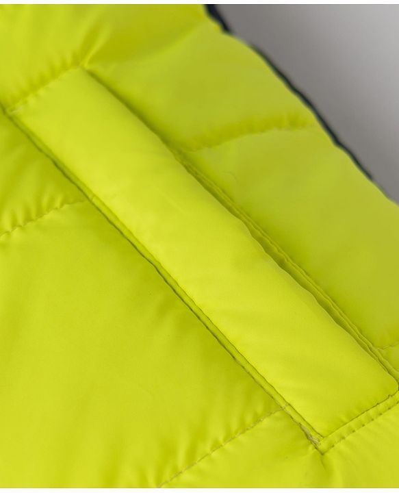 Pine Kids Woven Sleeveless Hooded Padded Winter Jacket - Light Yellow