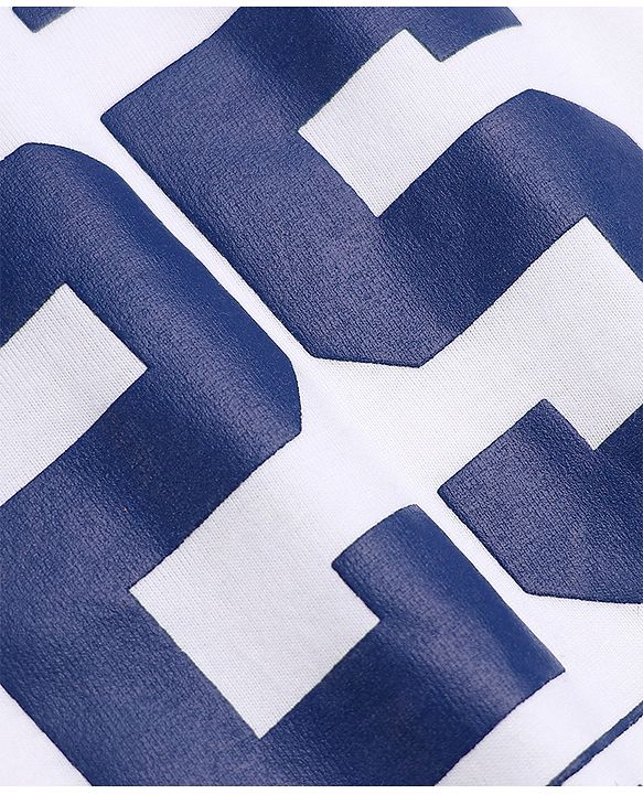 Babyhug 100% Cotton Knit Full Sleeves Tshirts With New York 25 Print Pack Of 3 - Navy Blue Mustard & White
