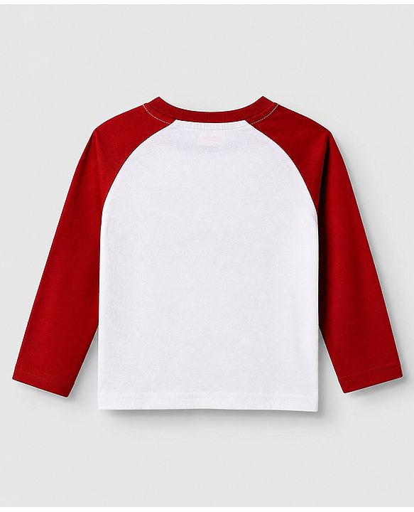 Babyhug 100% Cotton Knit Full Sleeves Tshirts With New York 25 Print Pack Of 3 - Navy Blue Mustard & White