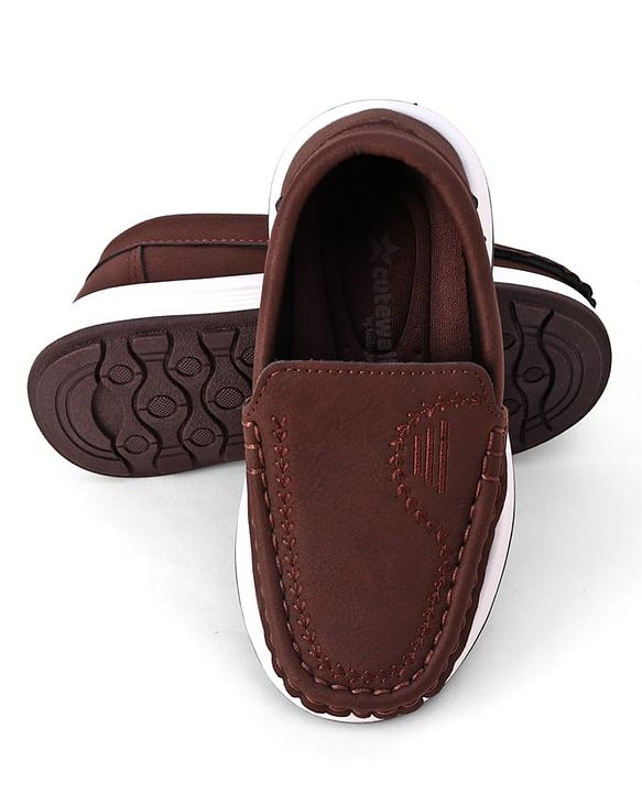 Cute Walk by Babyhug Slip On Solid Formal & Party Wear Shoes - Black