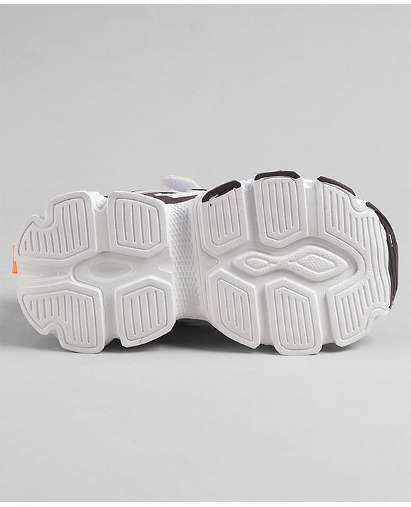 Cute Walk by Babyhug Velcro Closure Solid Sneakers - Beige