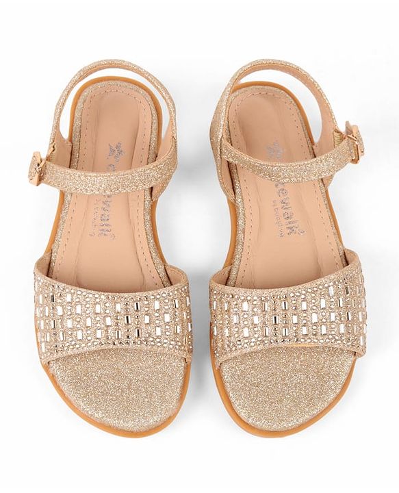 Cute Walk by Babyhug Single Pair Formal & Party Wear - Golden