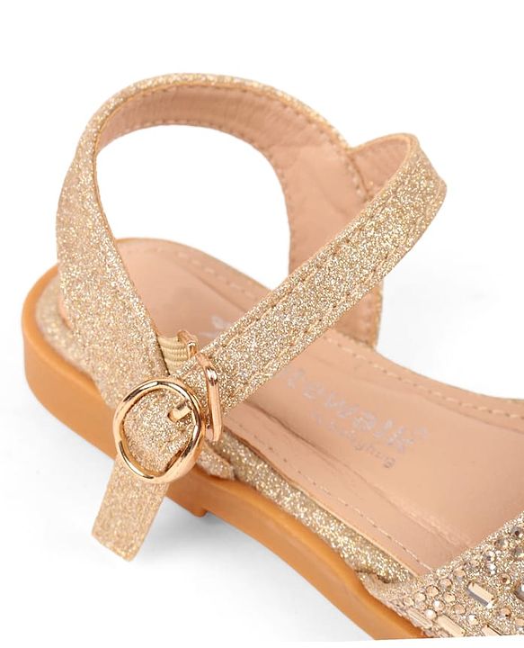 Cute Walk by Babyhug Single Pair Formal & Party Wear - Golden