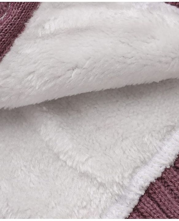 Babyhug Cable Knit Full Sleeves Solid Front Open Sweater With Hoodie In Dark Pink