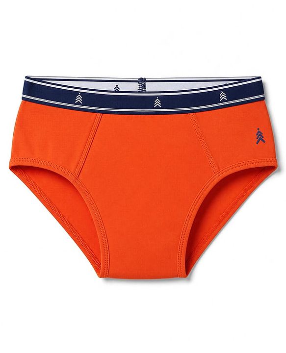 Pine Kids Cambric Woven Briefs Pack of 3 - Red, Light Blue & Orange (Color May Vary in Title)
