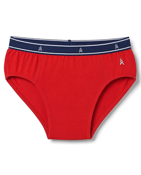 Pine Kids Cambric Woven Briefs Pack of 3 - Red, Light Blue & Orange (Color May Vary in Title)