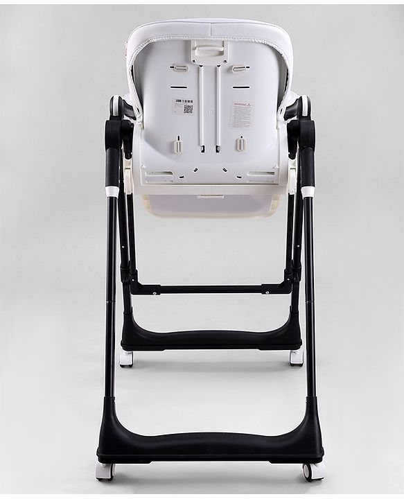 Babyhug Smart 3-in-1 High Chair with Swing for Baby, Adjustable Height, Dual Tray, Reclinable Backrest & Footrest Feeding Chair