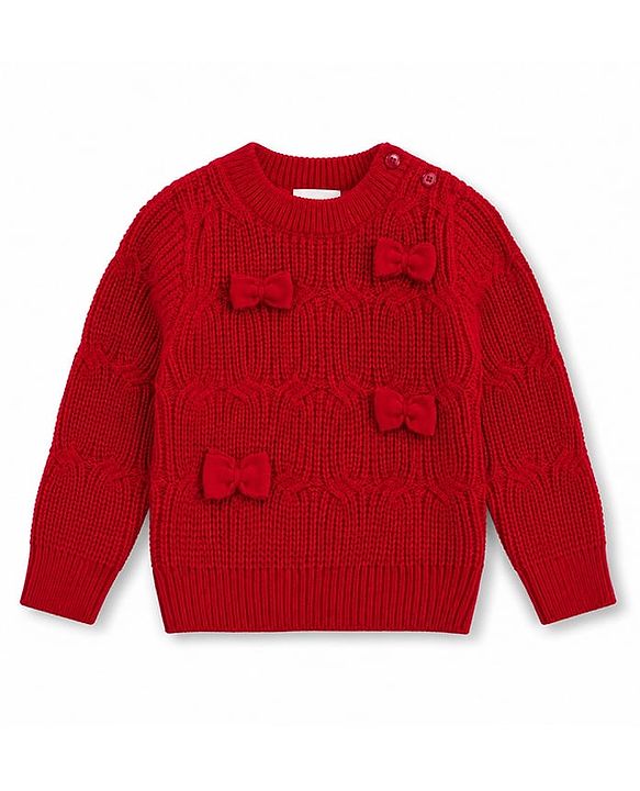 Babyhug Female Pullovers Regular lime 6-9m