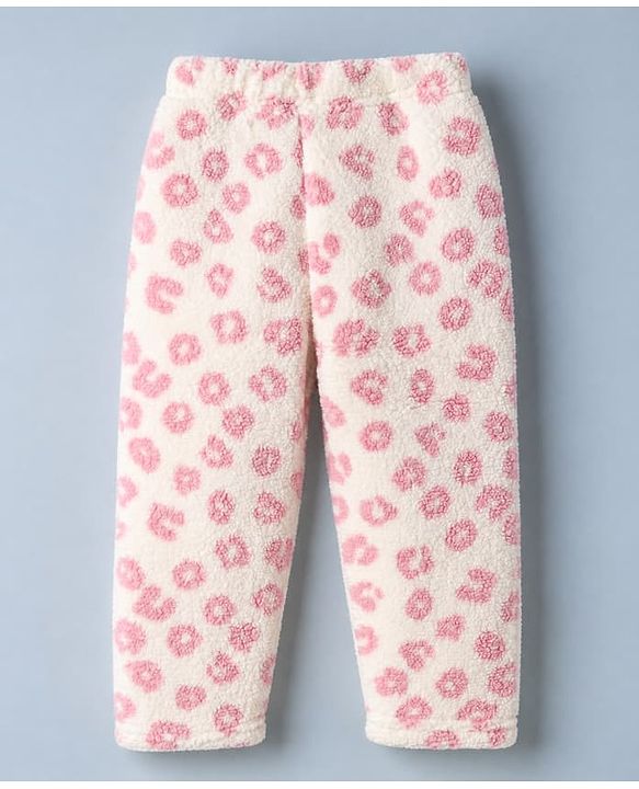 Babyhug Fur Winter Wear Suits Regular Pink/white 18-24m