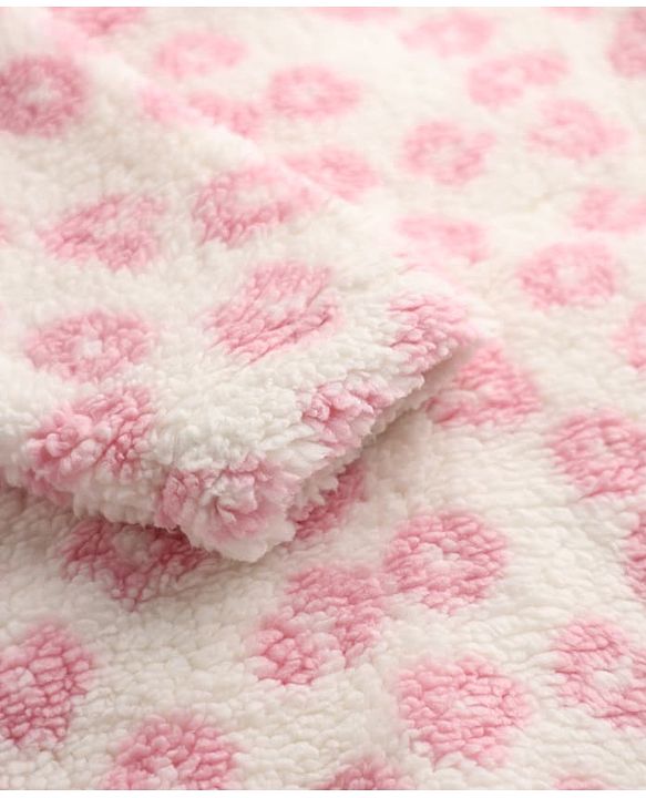 Babyhug Fur Winter Wear Suits Regular Pink/white 18-24m