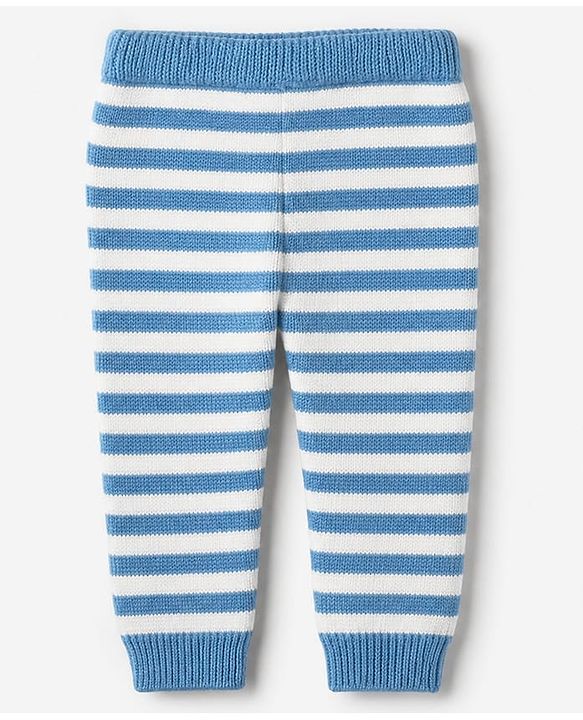 Babyhug Cotton Knit Full Sleeves Sweater Set with Cap & Hedgehog Design in Blue