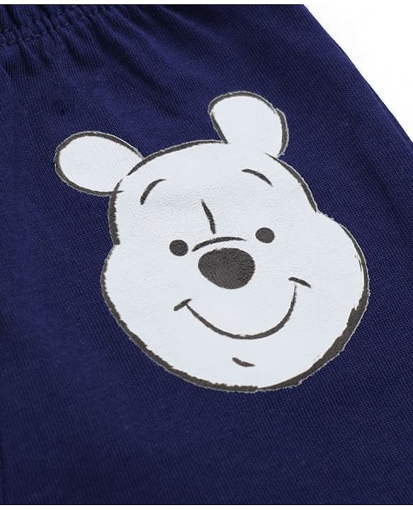 Babyhug Disney 100% Cotton Knit Briefs With Disney Character Graphic Pack Of 3 - Sky Blue Orange & Navy Blue