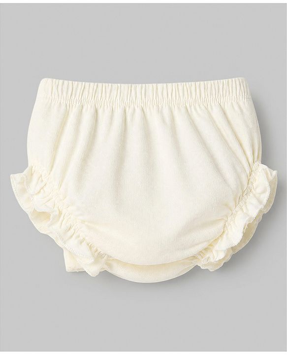 Babyhug Disney Single Jersey Knit Bloomers With Minnie Mouse Graphic Pack of 3- Pink Blue Yelow