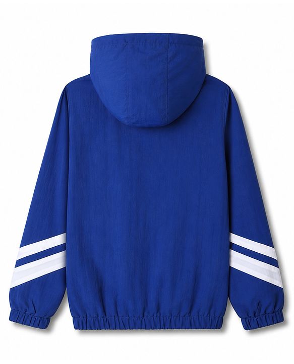 Pine Active Woven Full sleeves Ultra comfort Atheliesure Hooded Jacket - Royal Blue