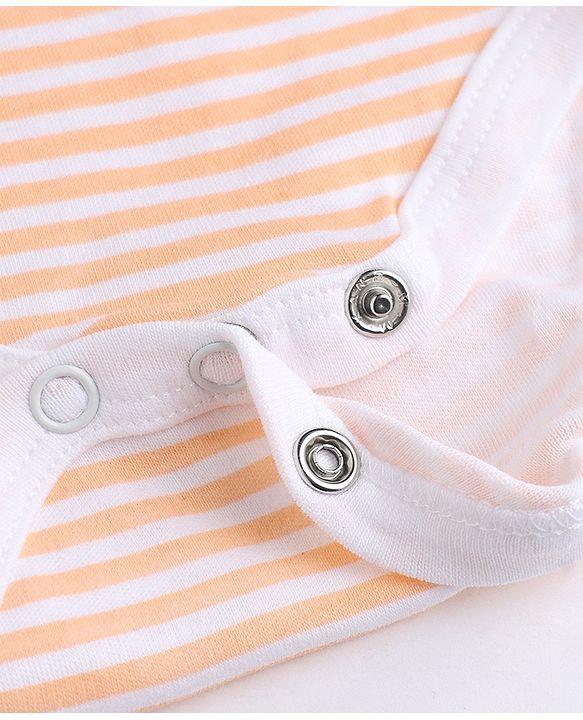 Babyhug 100% Cotton Interlock Knit Full Sleeves Onesie With Animal Print Pack of 3 - Pink & Blue