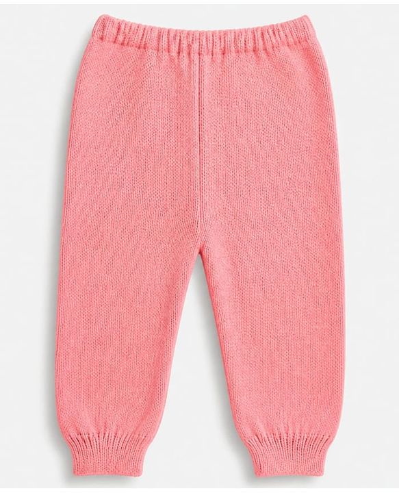 Babyhug Knit Full Sleeves Sweater Set - Pink