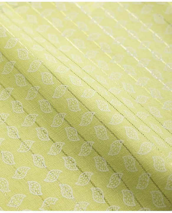 Babyhug 100% Cotton Cambric Woven Full Sleeves Printed Dhoti Kurta Set - Green