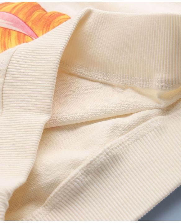 Babyhug 100% Cotton Terry Knit Full Sleeves Winter Wear Suit With Bow Detailing - White