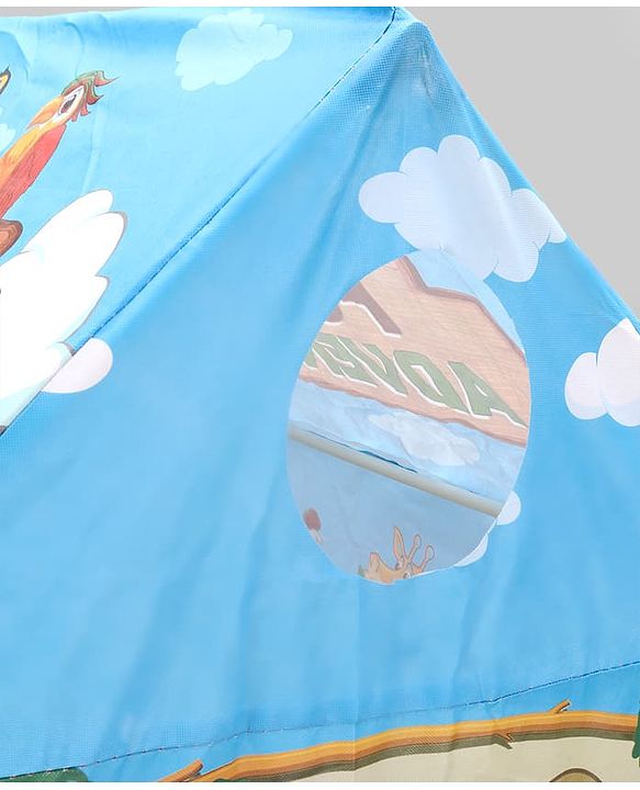 Babyhug Playtime Forest Adventure Tent House for Kids| Indoor & Outdoor Play| Imaginative Play| Spacious Play Area| Portable & Easy to Store| Gifting Option for 3 Years+ Boys & Girls| BIS Certified