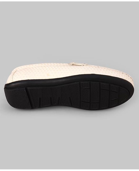Pine Kids Formal & Party Wear Slip On Loafer - Off White