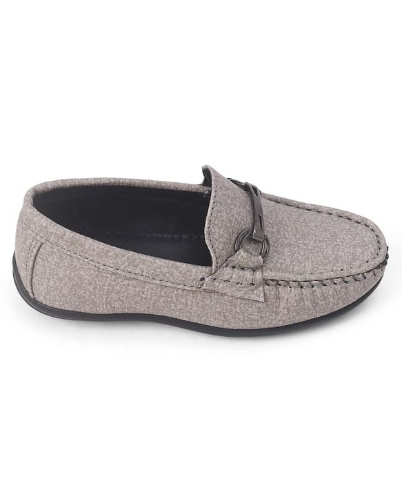 Pine Kids Slip-On Formal & Party Wear Shoes - Grey