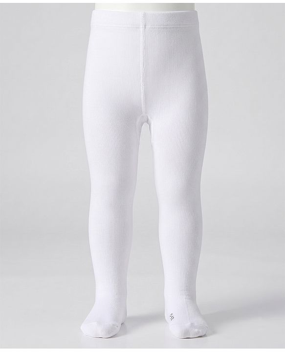 Cutewalk By Babyhug Anti-Bacterial Tights Pack Of 3 - Pink , Black & White