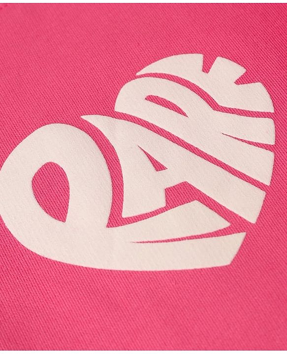 Pine Kids Cotton Knit Sweatshirt with Full Sleeves and Rare Print in Pink for 4-5 Years