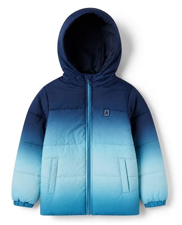 Pine Kids Woven Padded/Quilted/ Winter Jacket with Full Sleeves in Navy Blue for 4-5 Years