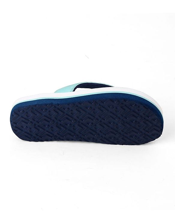 Pine Kids Disney Slip-On Closure Flip Flops With Frozen Print - Blue