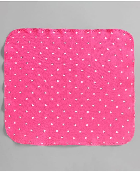 BABYHUG COTTON KNIT TERRY HAND AND FACE TOWEL PACK OF 8