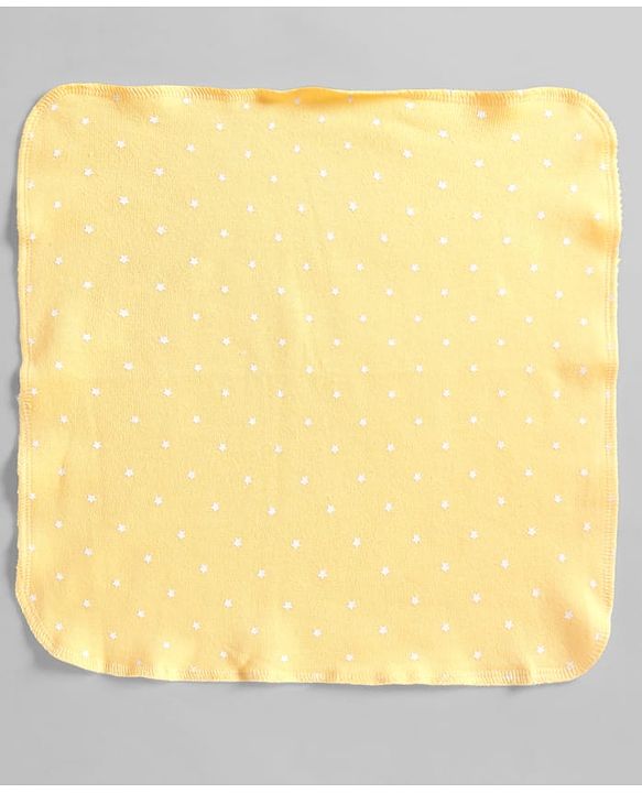 BABYHUG COTTON KNIT TERRY HAND AND FACE TOWEL PACK OF 8