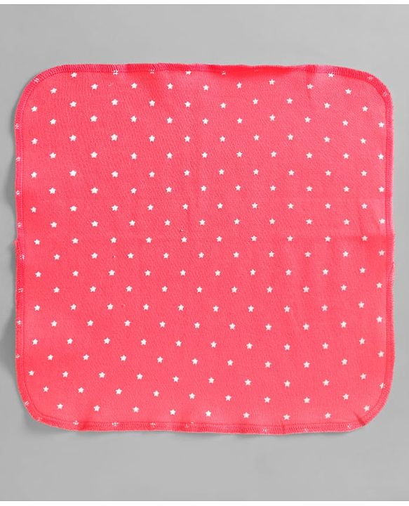 BABYHUG COTTON KNIT TERRY HAND AND FACE TOWEL PACK OF 8