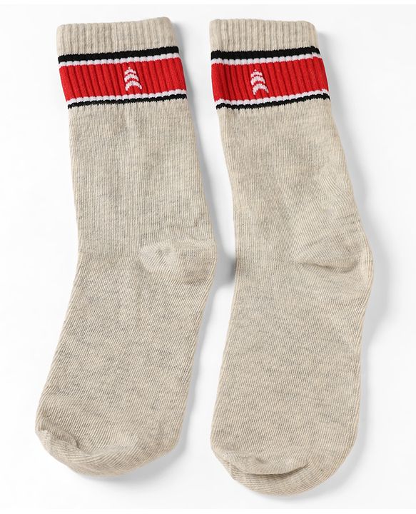 Pine Kids Cotton Knit Ankle Length Socks Set Of 3 - Black & White