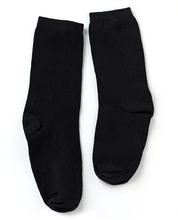 Pine Kids Cotton Knit Mid Calf Length Socks With Bow Applique Pack of 5 - Light Grey, Black, White, Pink & Red