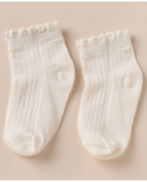 Cute Walk by Babyhug Anti-bacterial Ankle Length Socks With Animal Design Pack of 3 - Pink White Grey